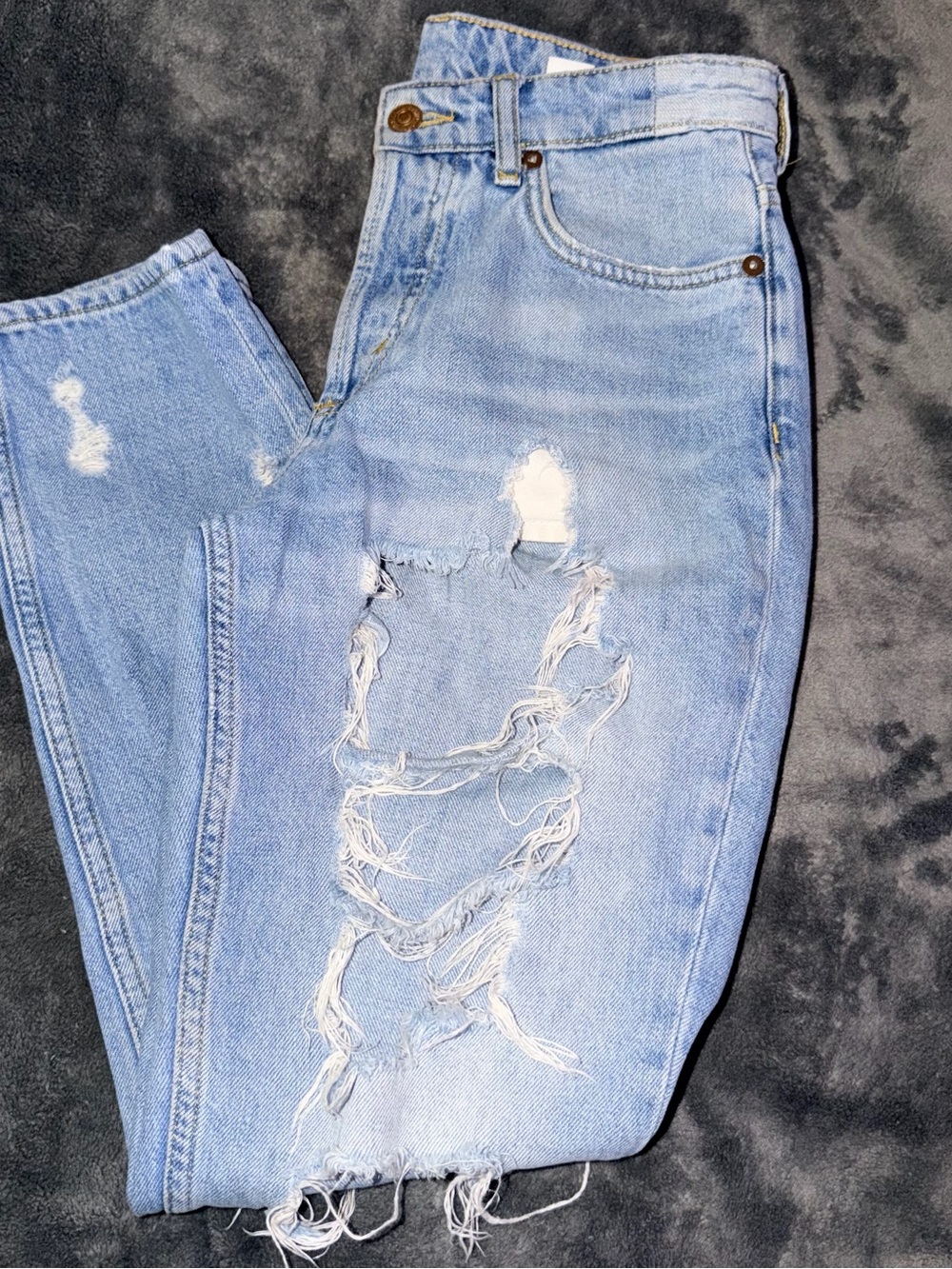 H&M Low Rise Boyfriend Jeans